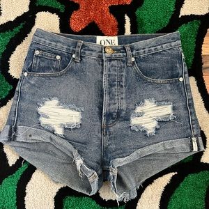 ONE TEASPOON OUTLAW SHORT